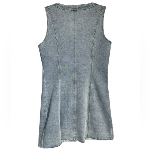 Emory Park Denim Button-Down Dress | Size Large - Picture 3 of 4